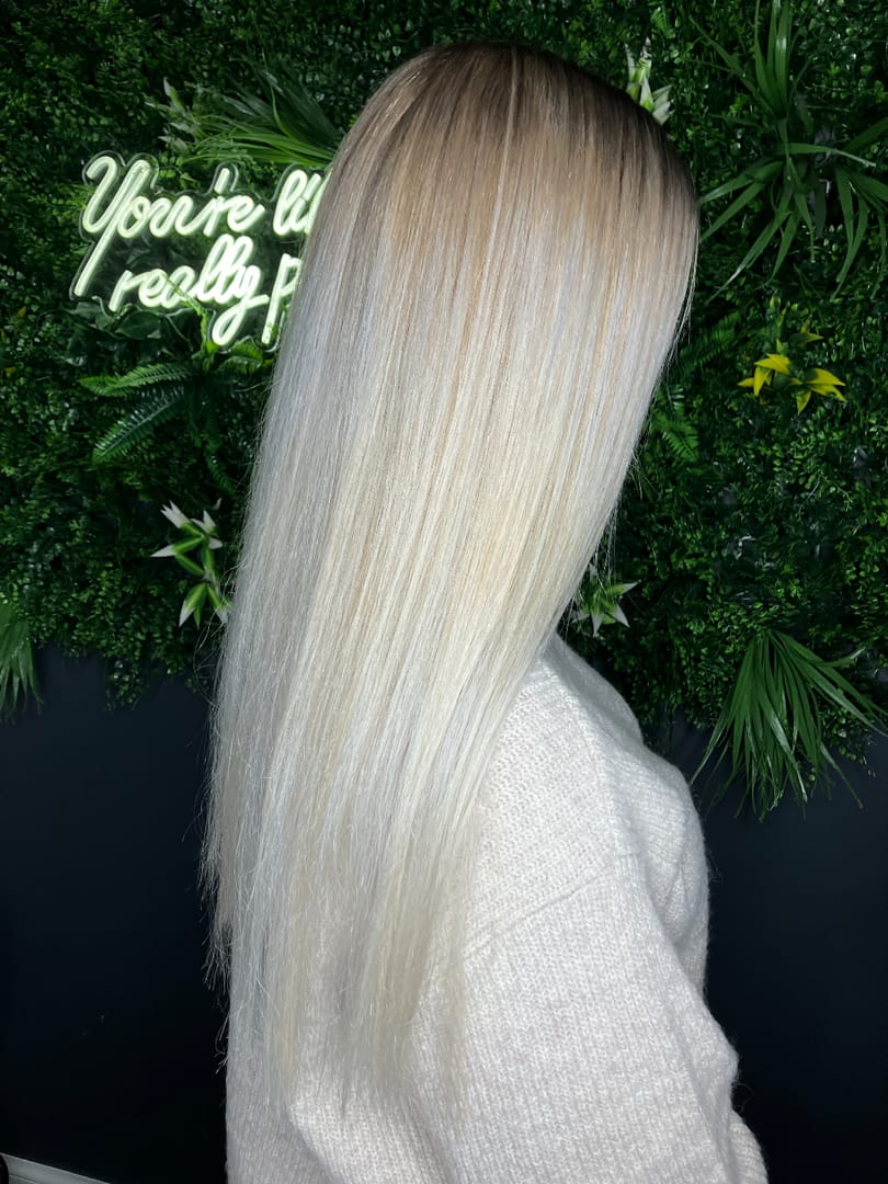 Hair Colouring service at Hello Beauty Salon - example 1