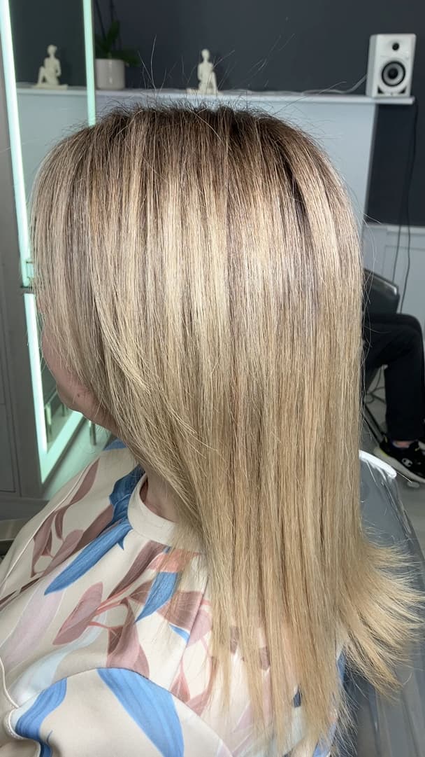 Brunette balayage Edinburgh