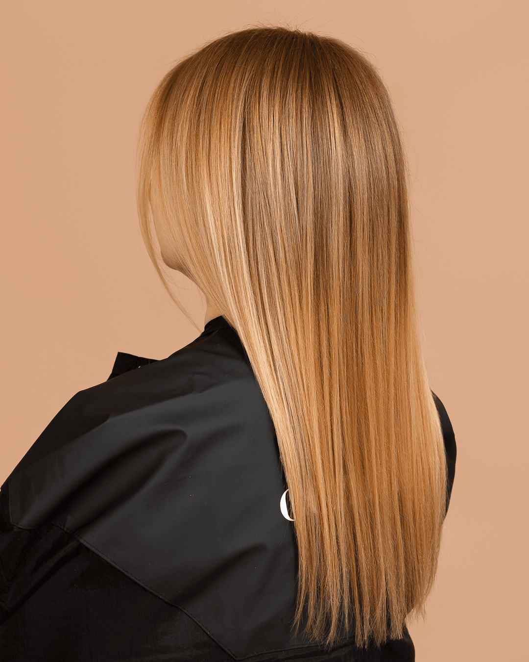 Hair after Cezanne keratin smoothing treatment at Hello Beauty Edinburgh