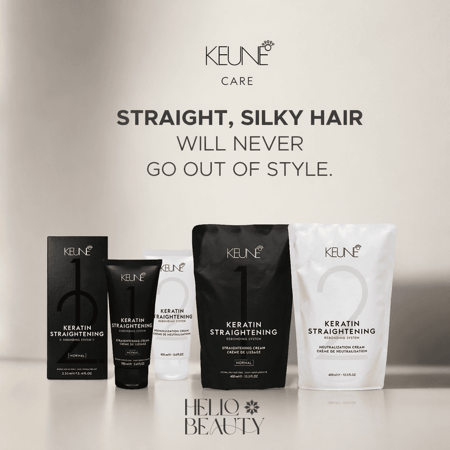 Keune Rebonding result 2