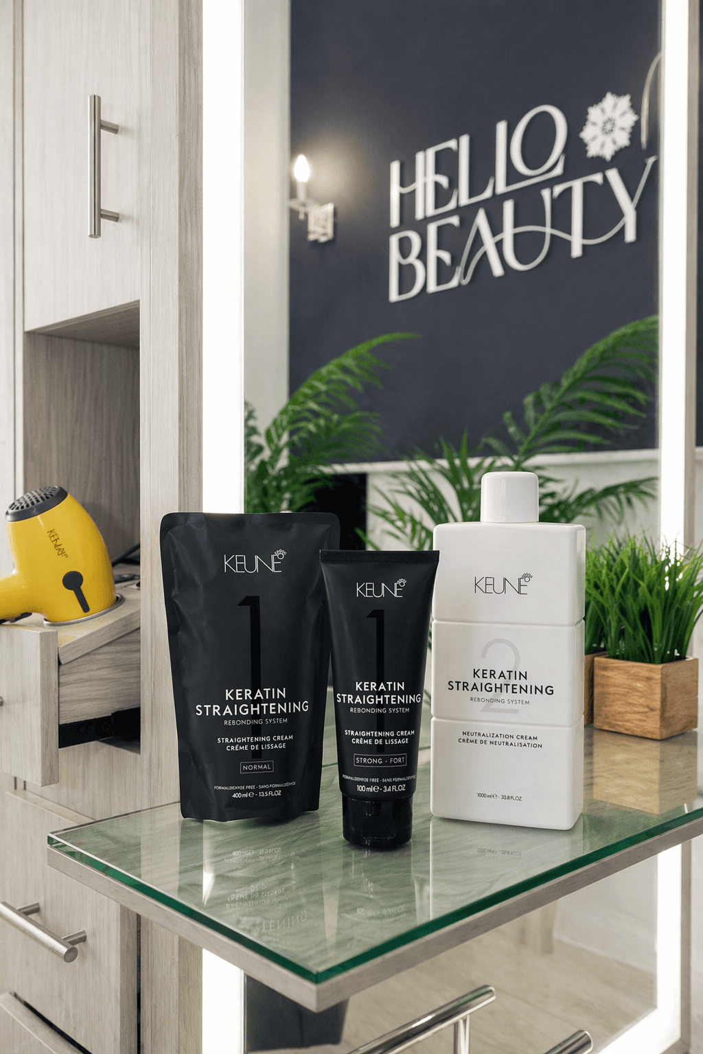 Keune Rebonding result 3