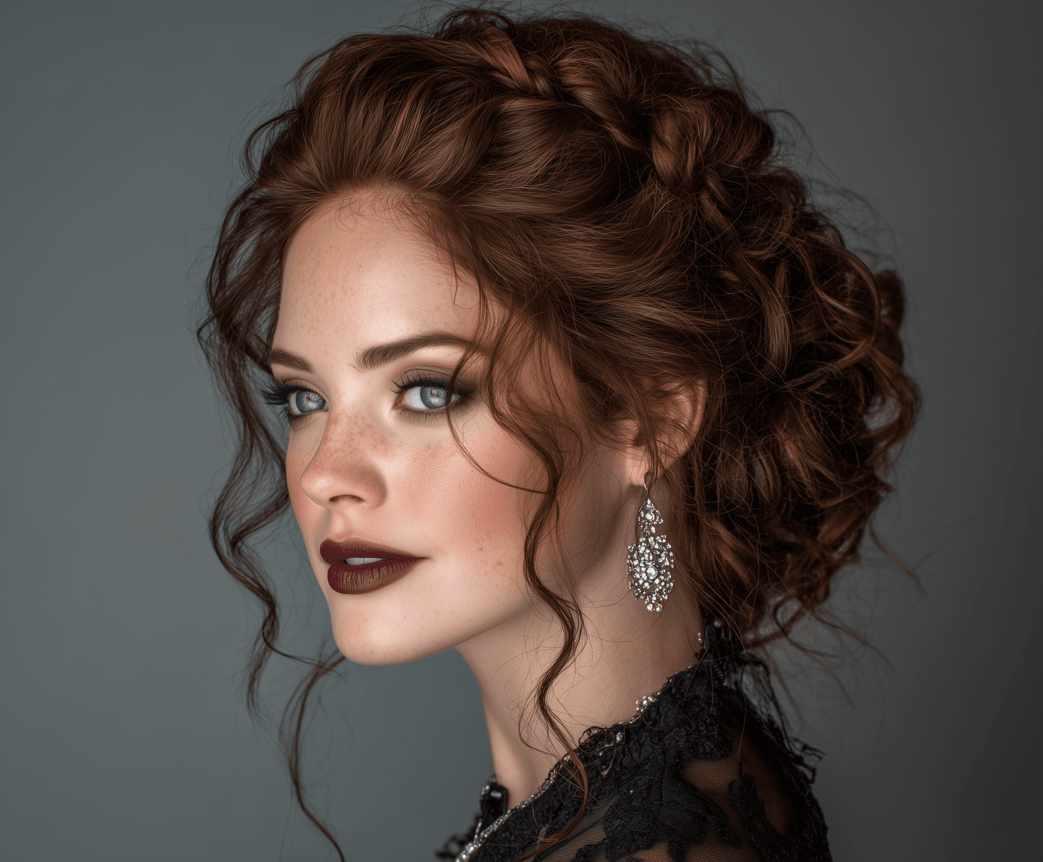 Makeup and hair combination service