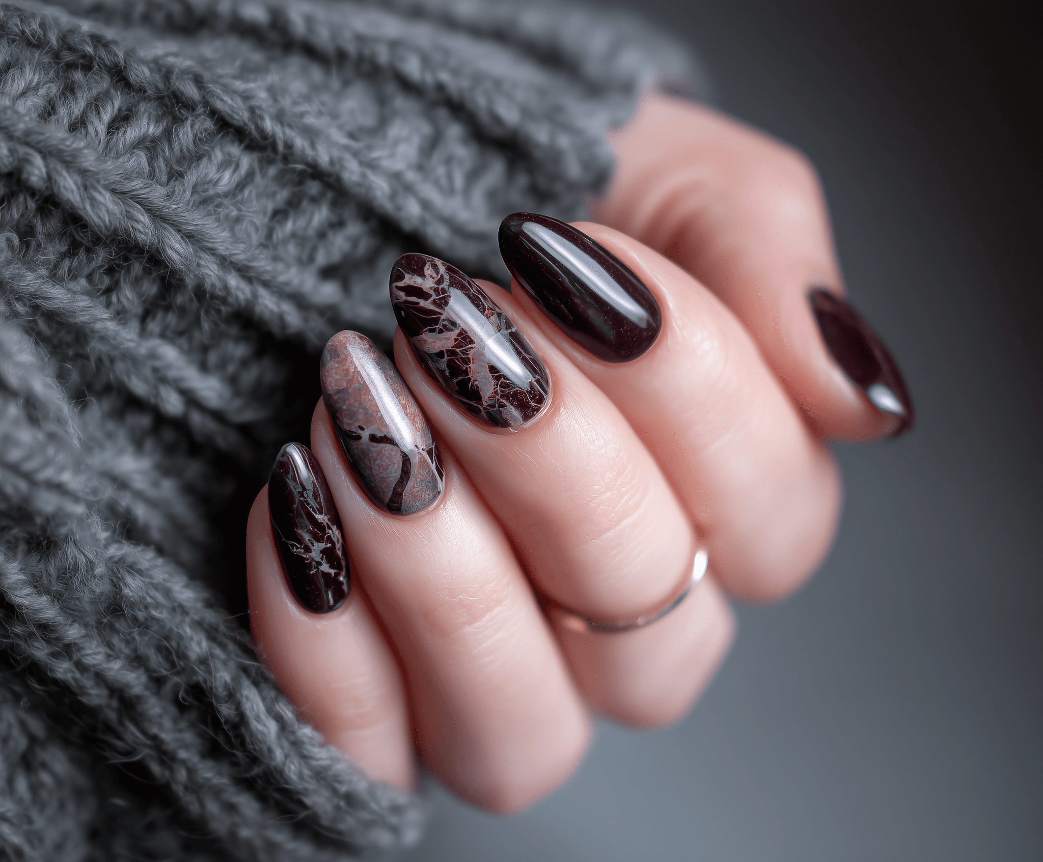 BIAB nail option at Hello Beauty Edinburgh