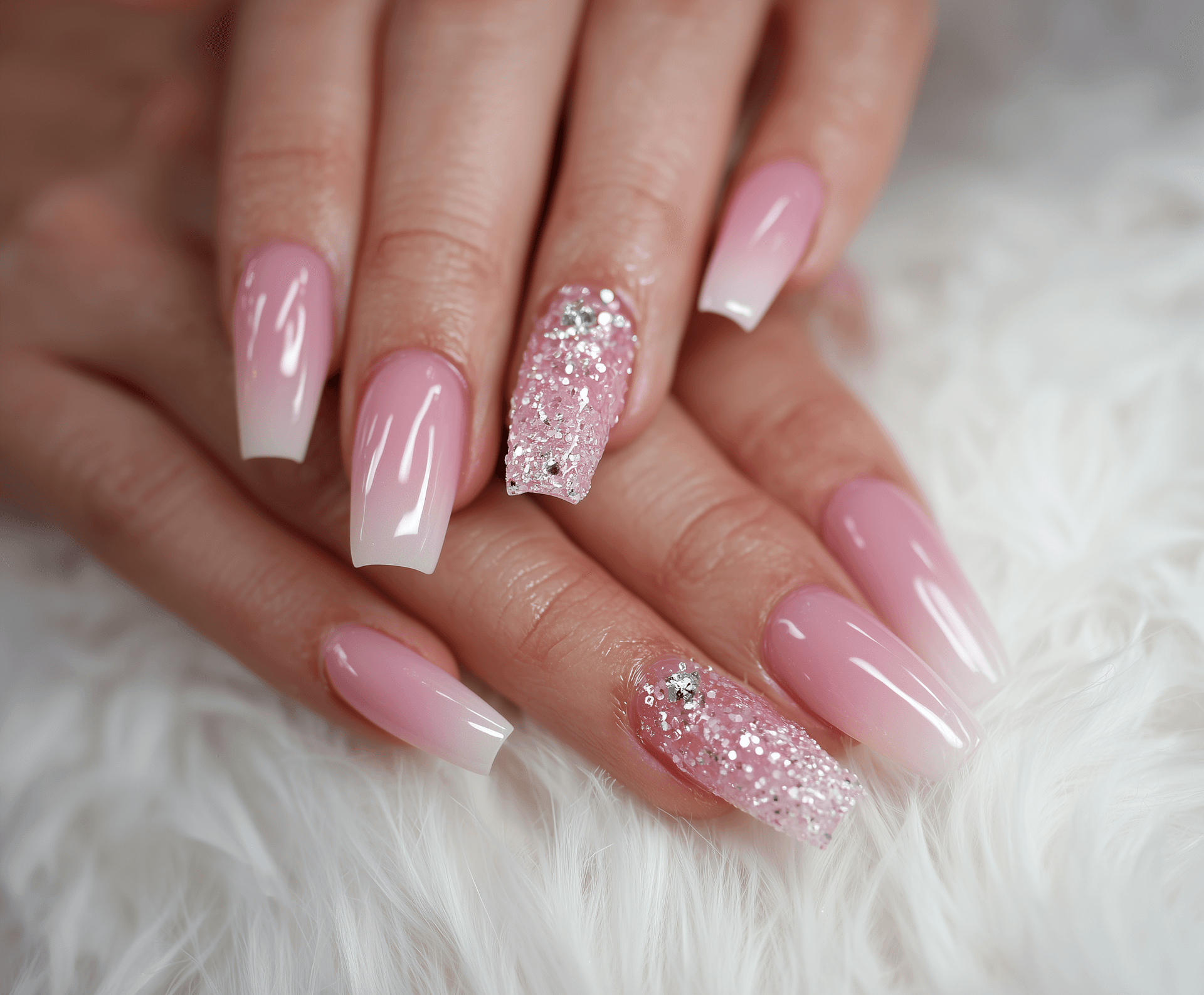 Hard Gel Extensions nail option at Hello Beauty Edinburgh