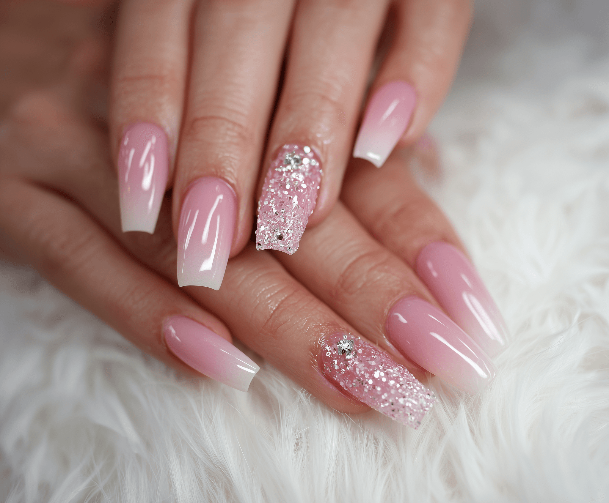 Hard Gel Extensions nail option at Hello Beauty Edinburgh